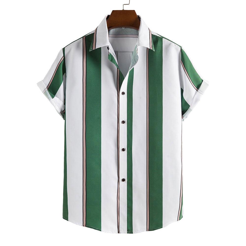 Striped Shirt For Summer - Cafe y Calle