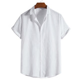 Striped Casual Shirt - Cafe y Calle
