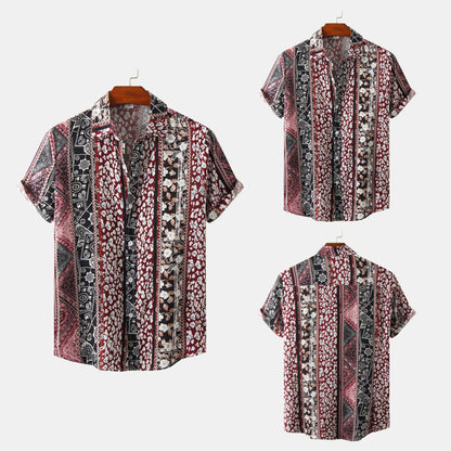 Tropical Summer Men’s Floral Shirt - Cafe y Calle