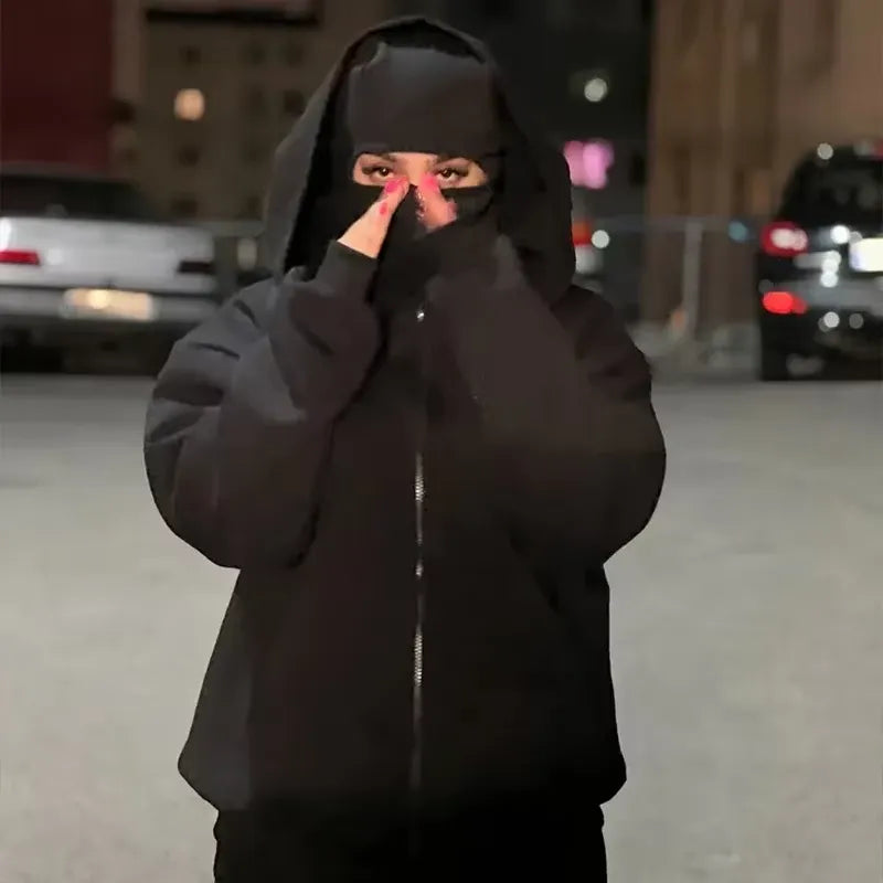 CYC Full-Zip Masked Hoodie