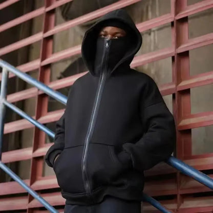 CYC Full-Zip Masked Hoodie