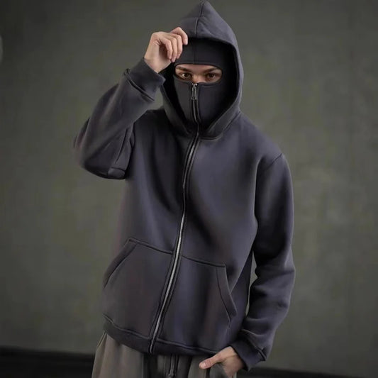 CYC Full-Zip Masked Hoodie