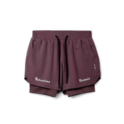 CYC- Dual-Layer Sport Shorts