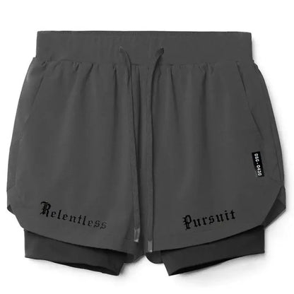 CYC- Dual-Layer Sport Shorts