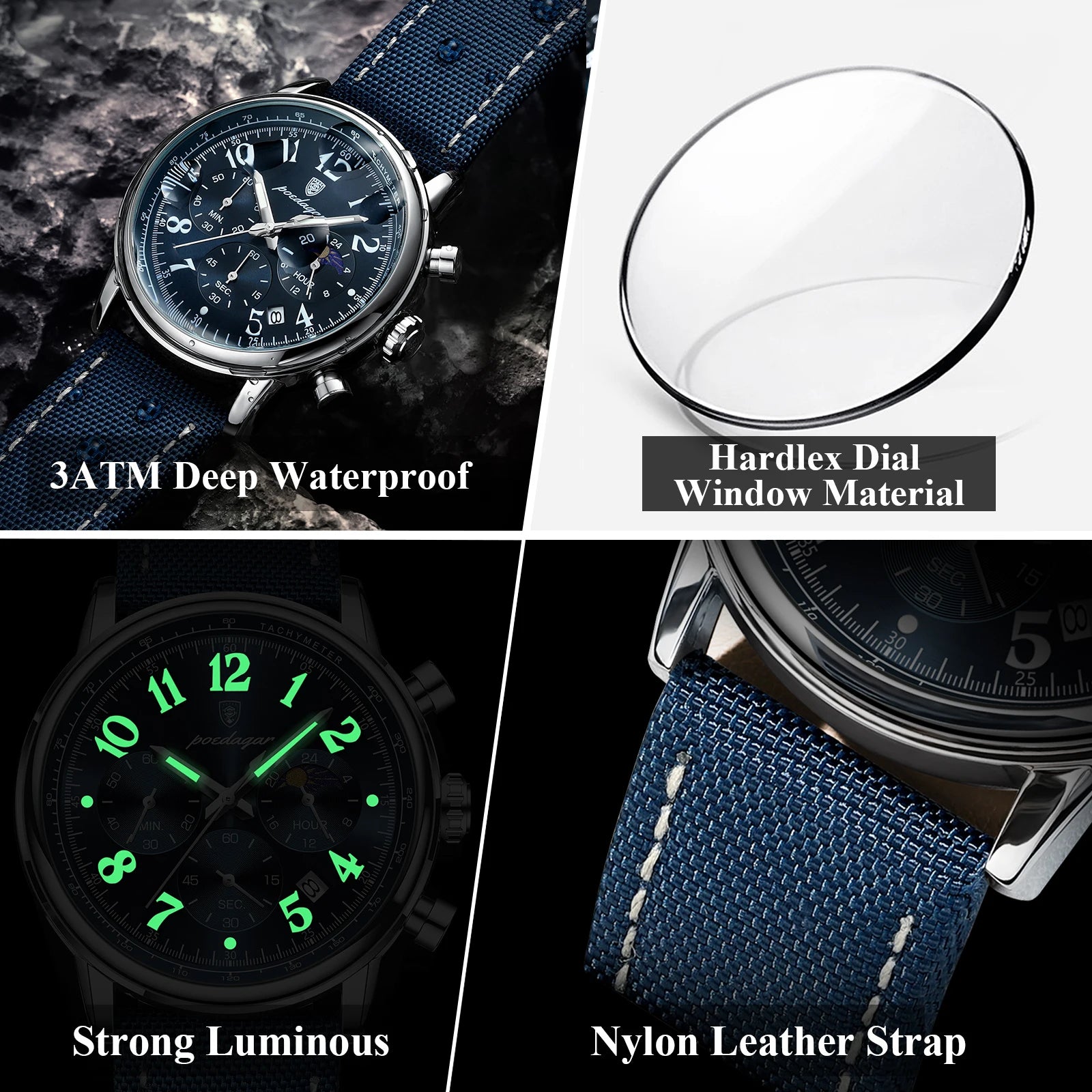 Orologio cyc-multifunzione