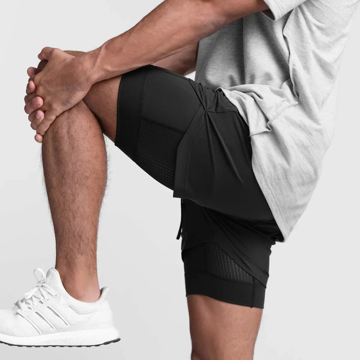 CYC- Dual-Layer Sport Shorts
