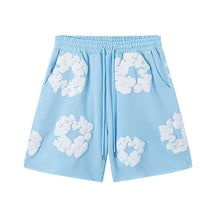 Denim Tears Summer Niche Pure Cotton Beach Casual Shorts Couple T-shirt Shorts décontractés à la mode