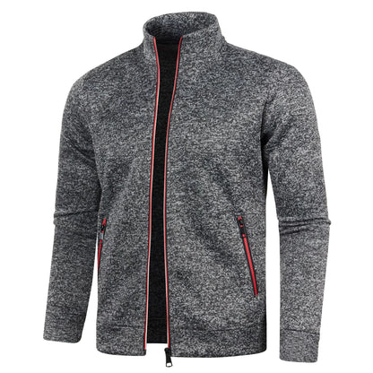 CYC – Slim Fit Knit Zipper Jacket
