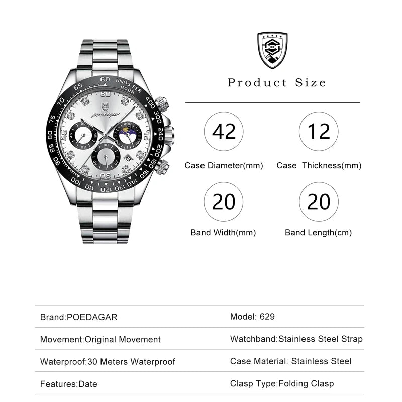 Orologio cronografico cyc