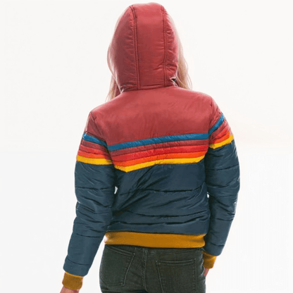 CYC Retro Colorblock Pufferjack