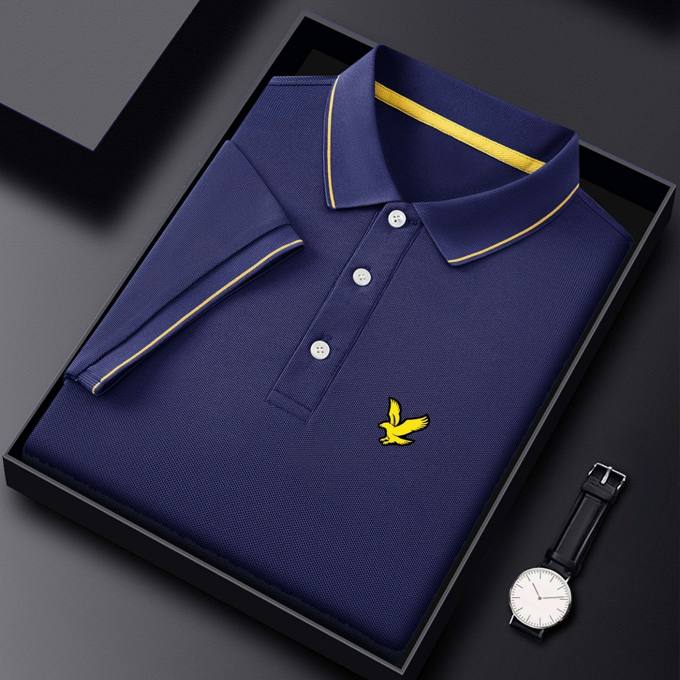 Classic Casual Micro - Elastic Straight Shirt - Cafe y Calle