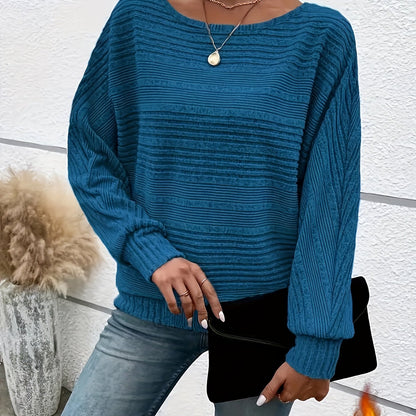 CYC Knit Crew Neck Long Sleeve Top