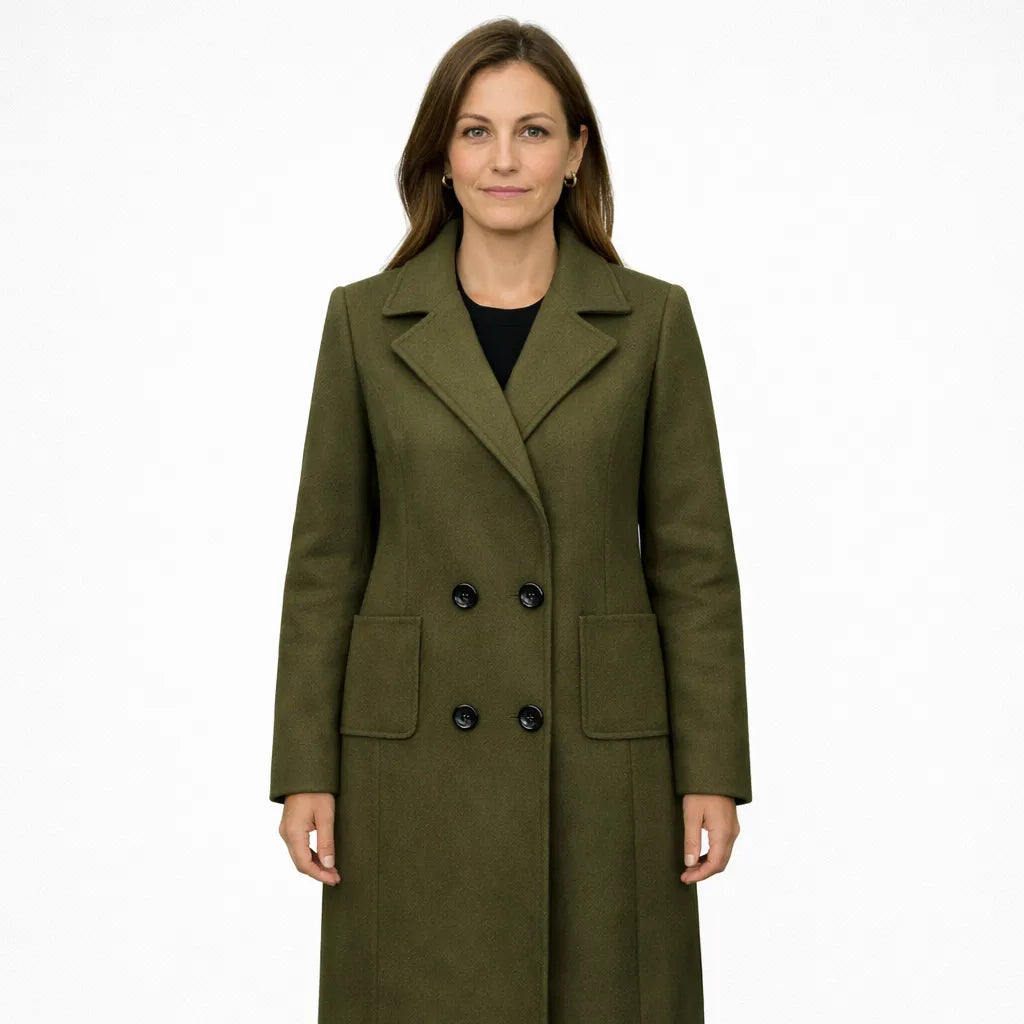 CYC™ Long Wool Blend Coat