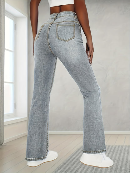 CYC High-Waist Straight Jeans