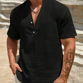 Cyc - Linon Henley Shirt