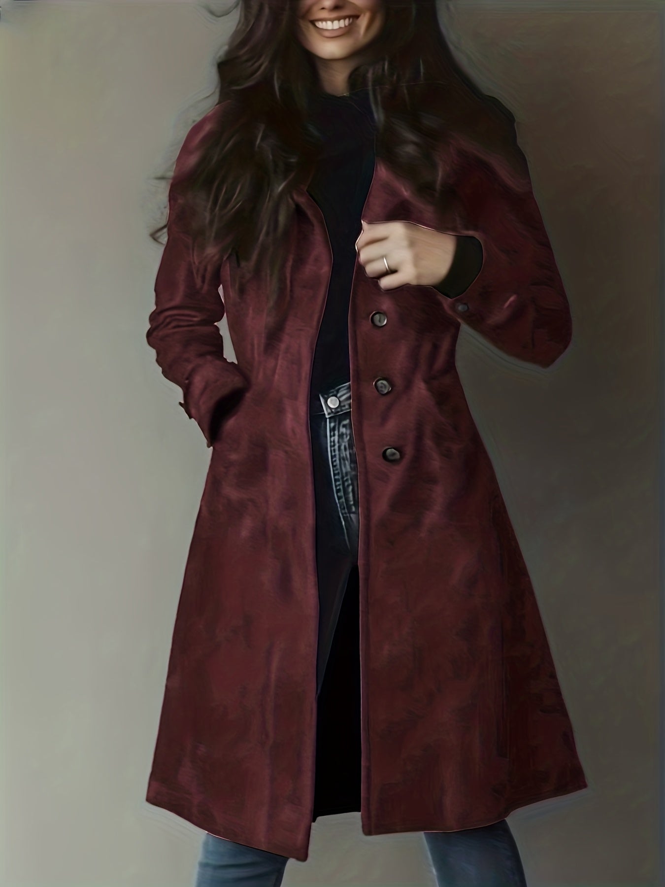 CYC Elegant Long Knit Coat