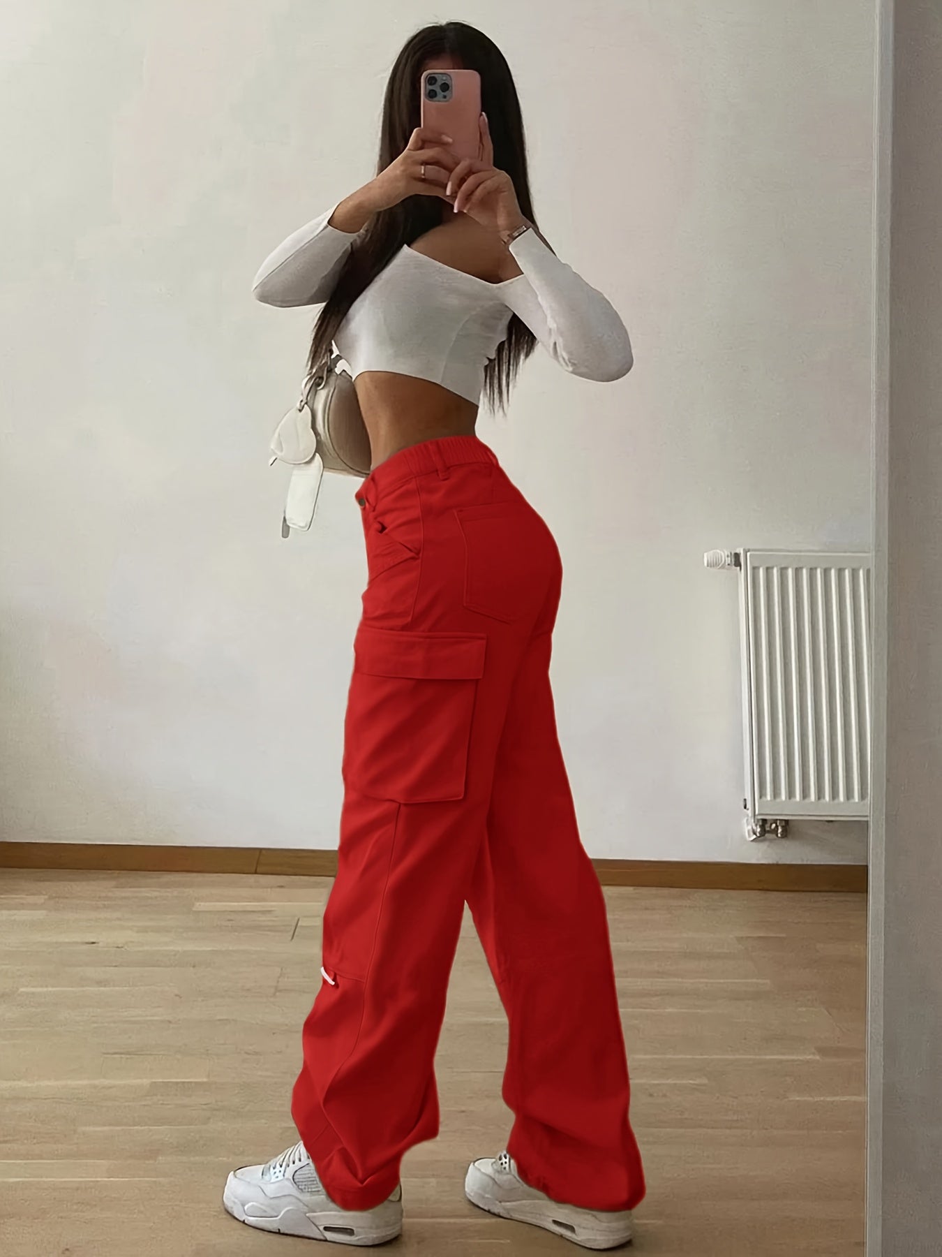 CYC gestructureerde cargobroek