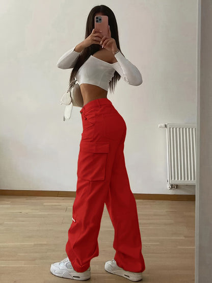 CYC gestructureerde cargobroek