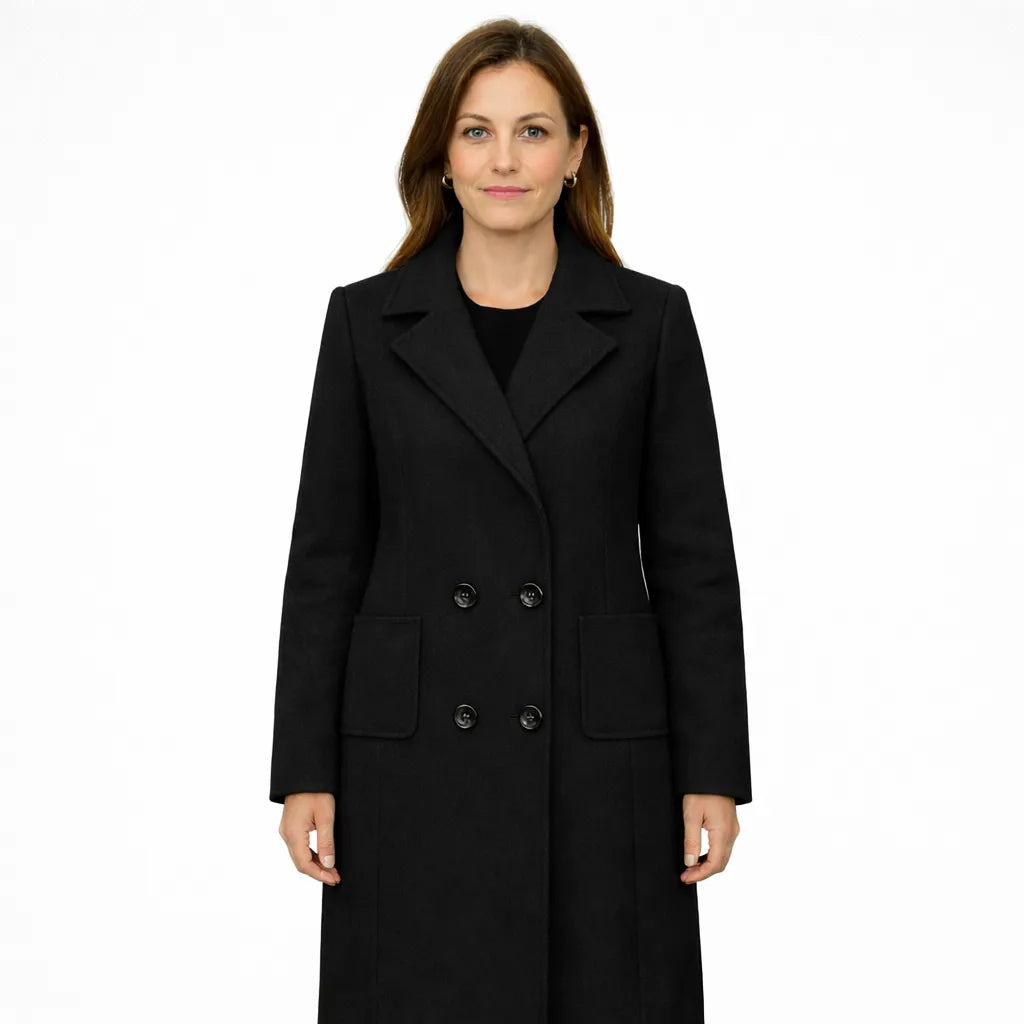 CYC™ Long Wool Blend Coat