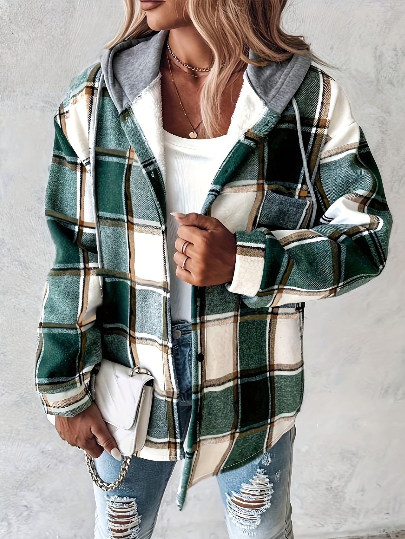 CYC Retro Plaid Jacket