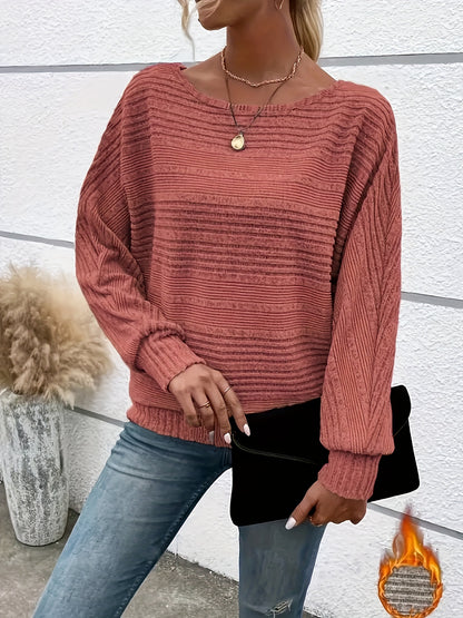 CYC Knit Crew Neck Long Sleeve Top