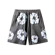 Denim Tears Summer Niche Pure Cotton Beach Casual Shorts Couple T-shirt Shorts décontractés à la mode