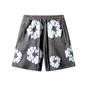 Denim Tears Summer Niche Pure Cotton Beach Casual Shorts Couple T-shirt Shorts décontractés à la mode