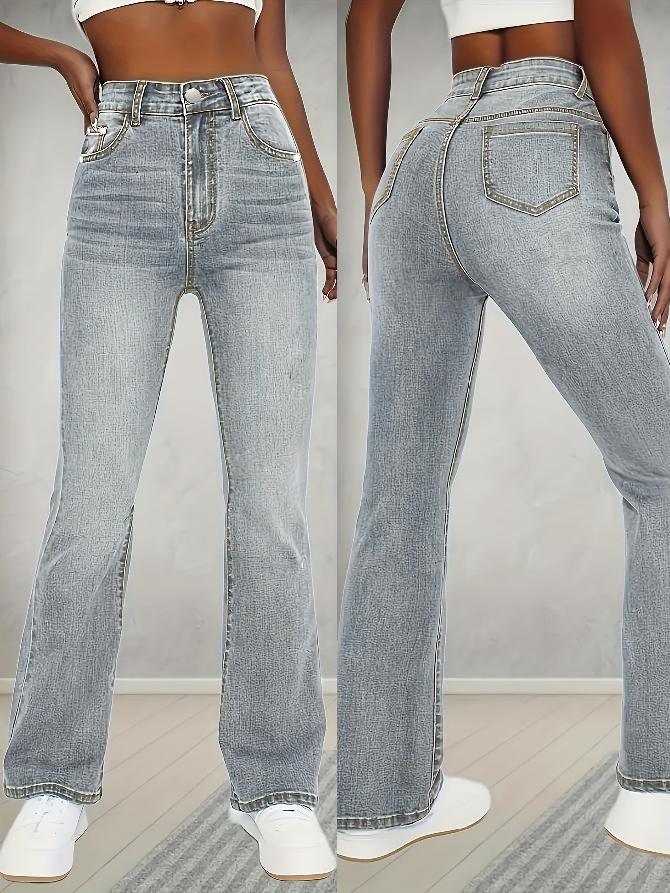 CYC High-Waist Straight Jeans