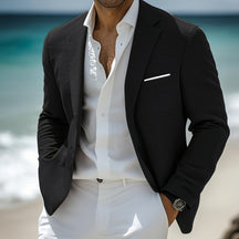 Polyester Blazer - Cafe y Calle