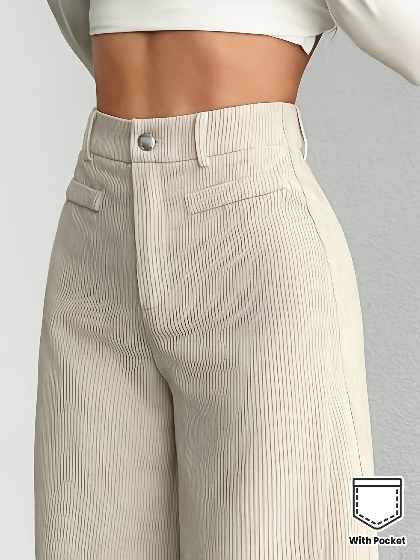CYC Corduroy High-Waist Broek