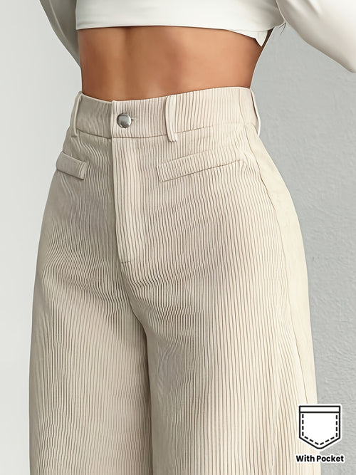 CYC Corduroy High-Waist Broek