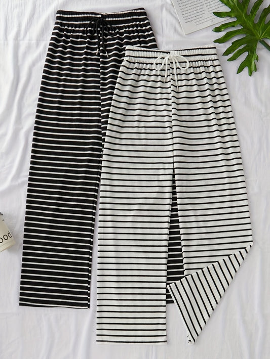 CYC Striped Lounge Pants Set