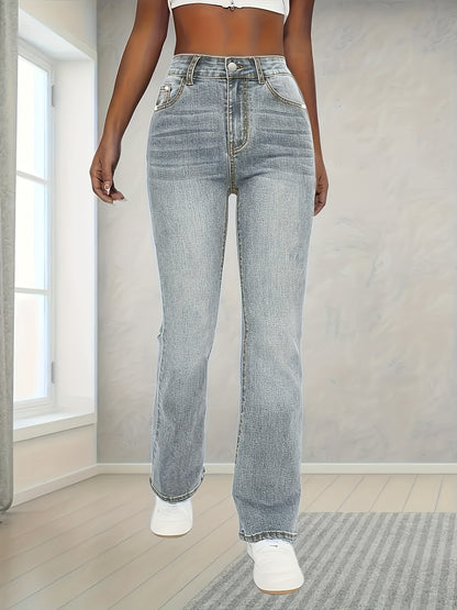 CYC High-Waist Straight Jeans