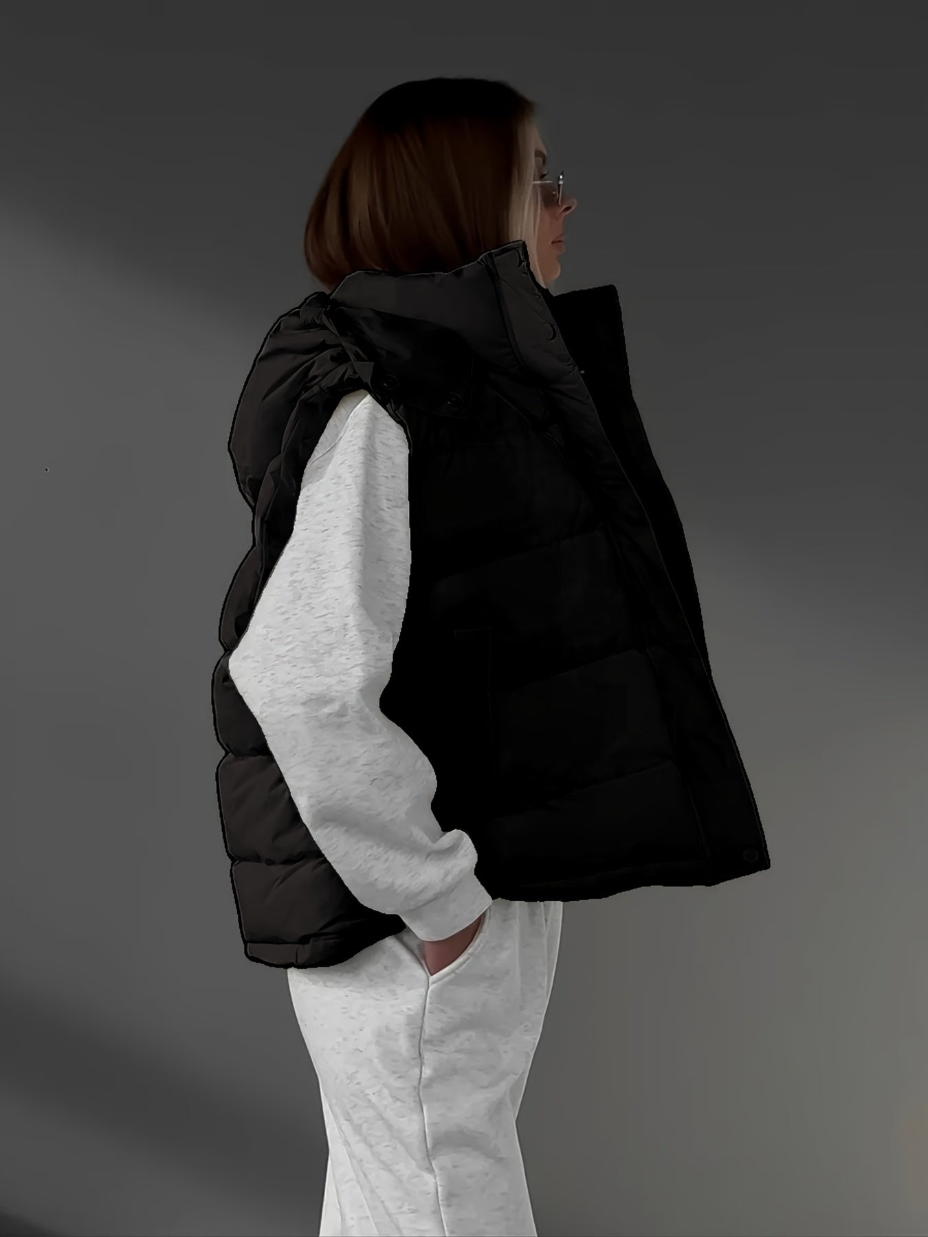 CYC Sleeveless Zip Vest