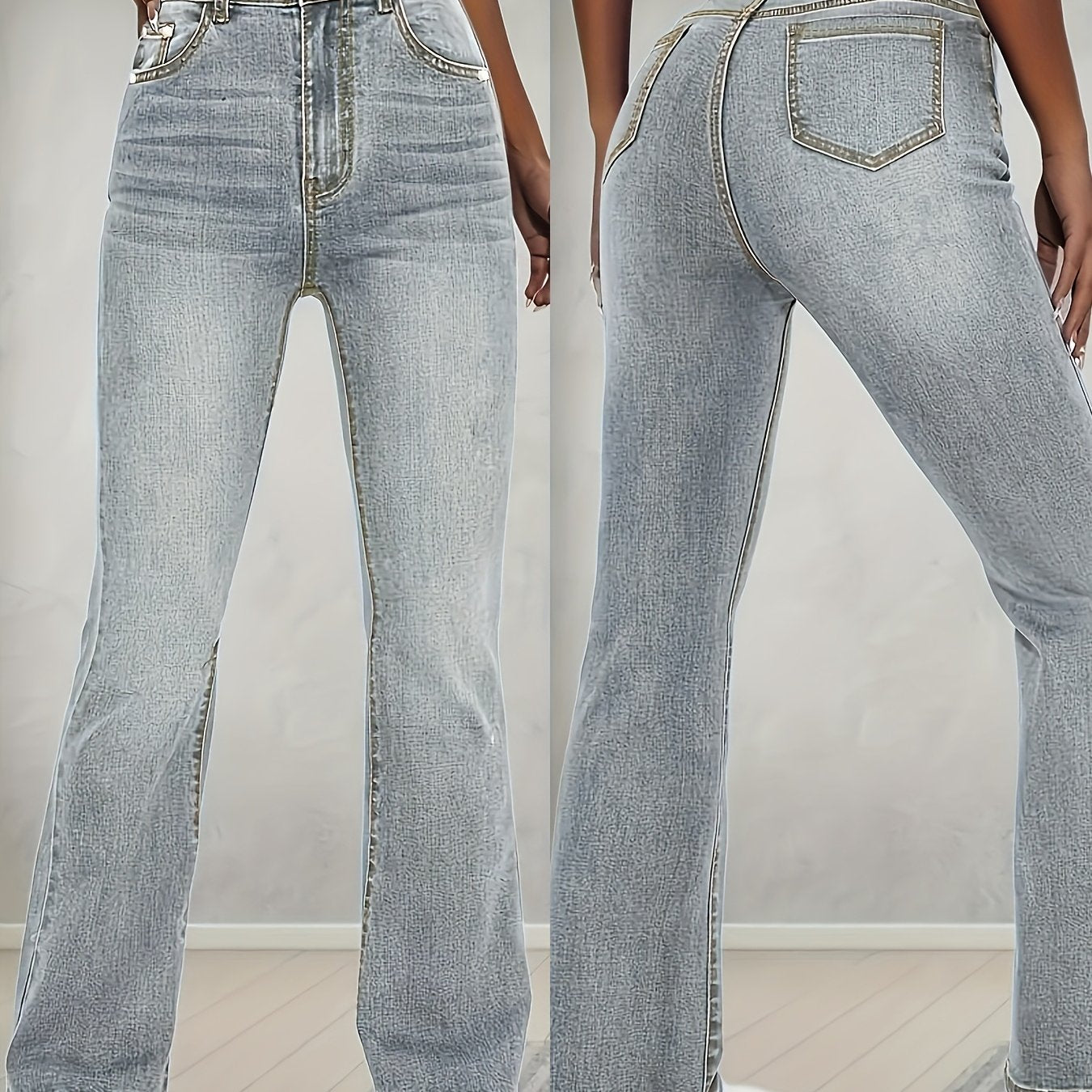 CYC High-Waist Straight Jeans