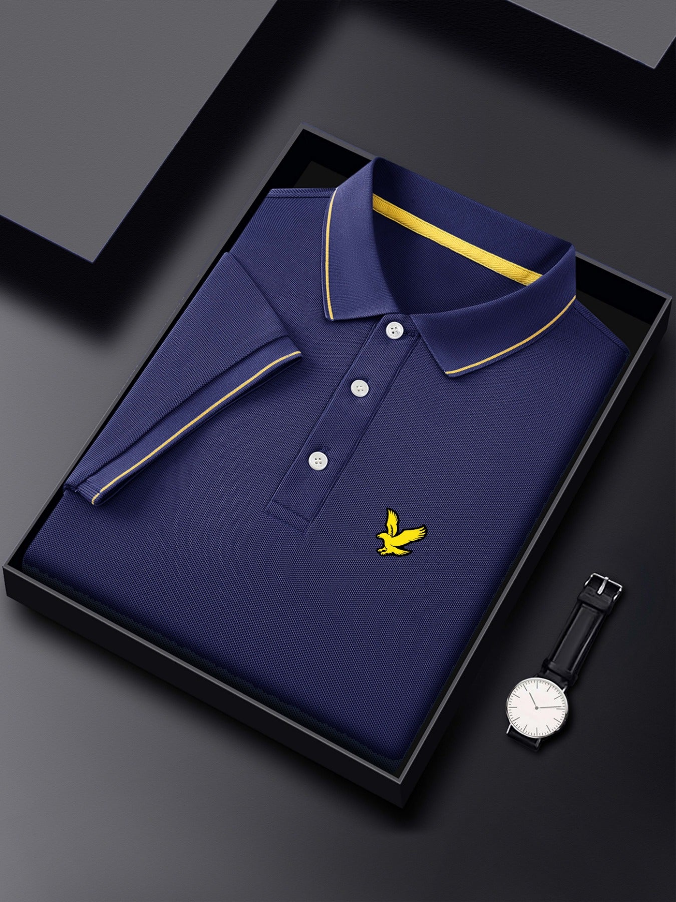 Classic Casual Micro - Elastic Straight Shirt - Cafe y Calle