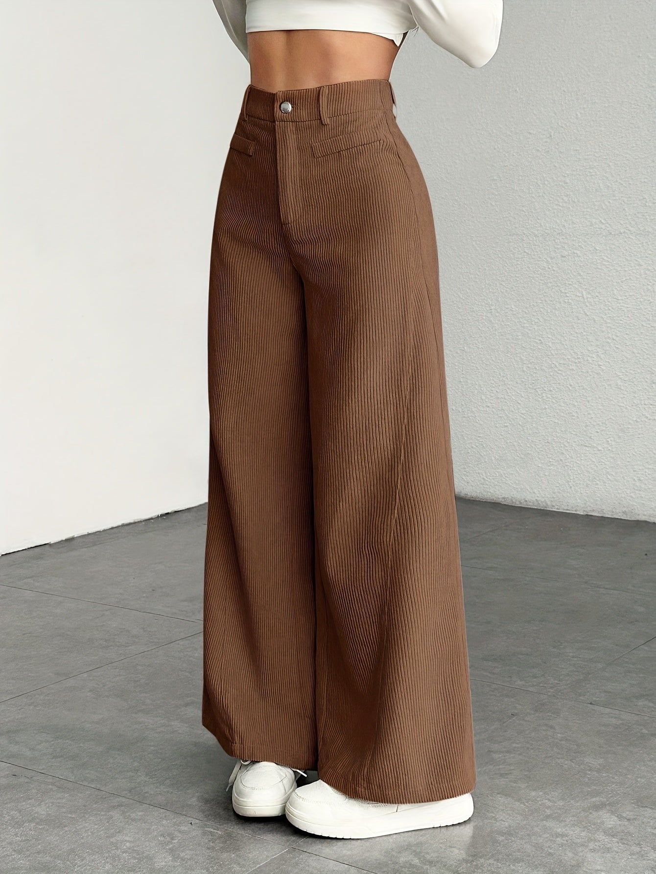 CYC Corduroy High-Waist Broek