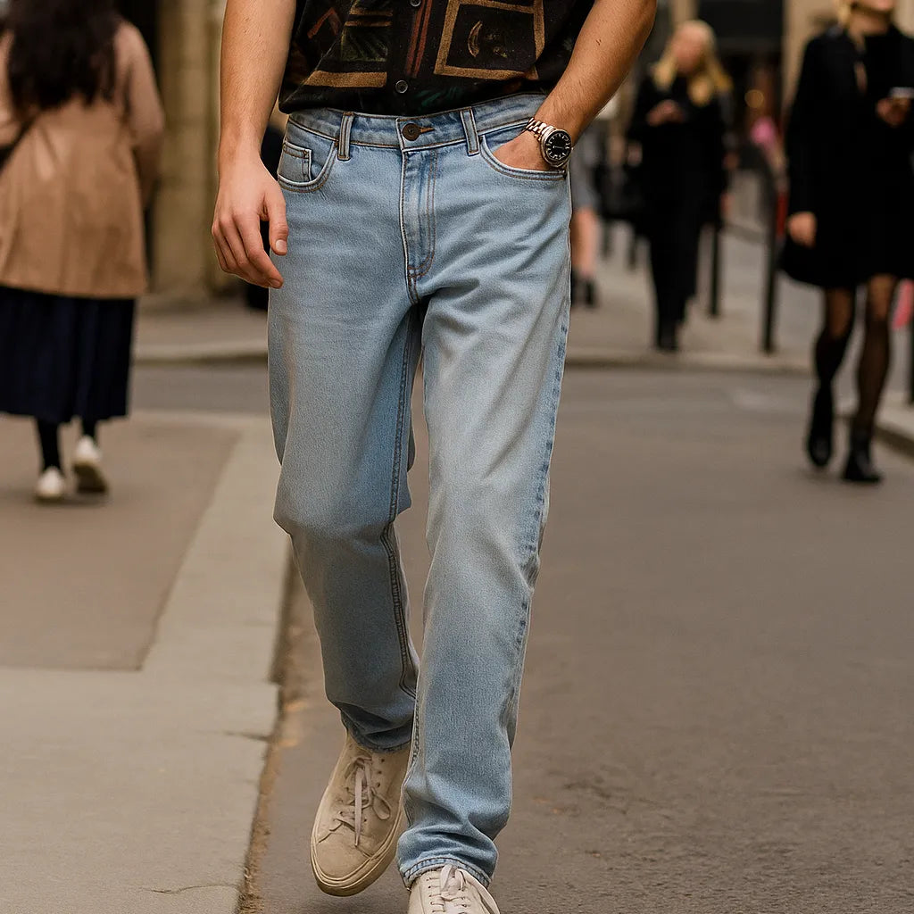 Pantalon cyc-denim
