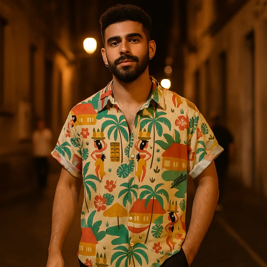 Cyc-Hawaiian Shirt