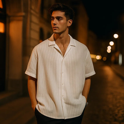 Cyc-gestreepte shirt