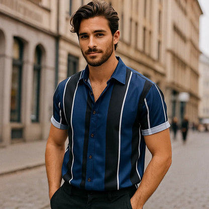 Cyc-gestreepte shirt