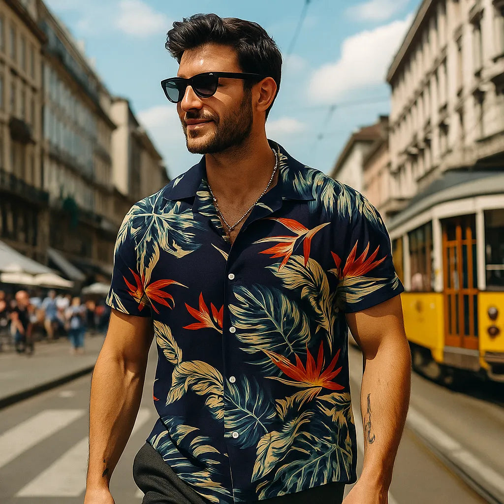 Cyc-Hawaiian Shirt