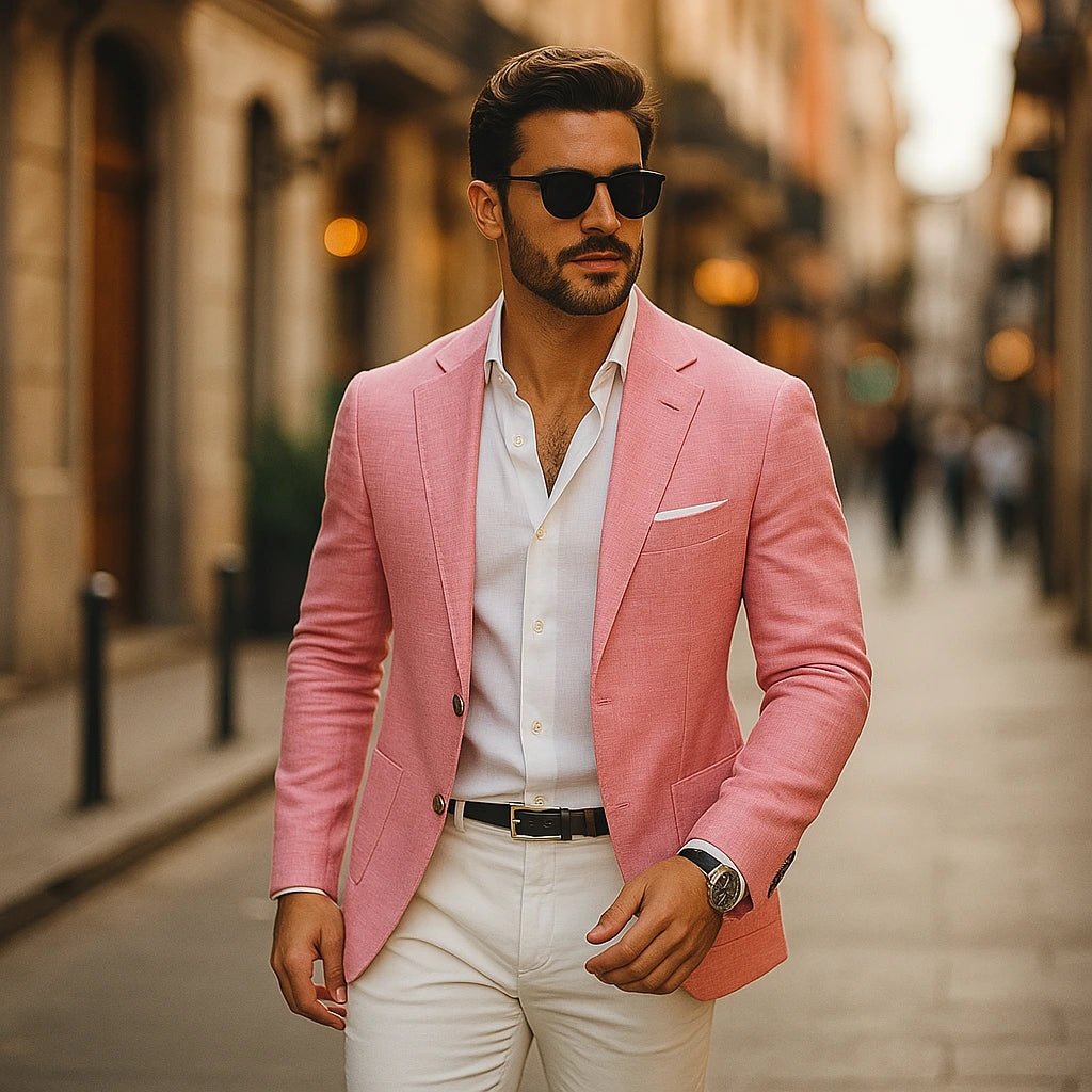 Polyester Blazer - Cafe y Calle