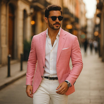 Polyester Blazer - Cafe y Calle