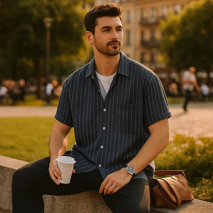 Cyc-gestreepte shirt