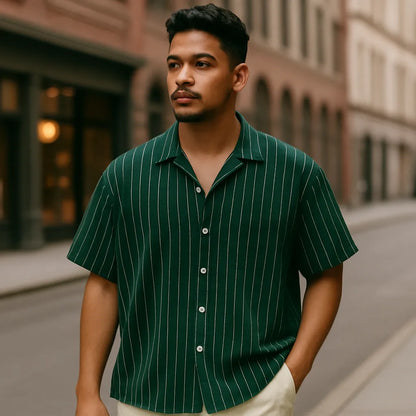 Cyc-gestreepte shirt