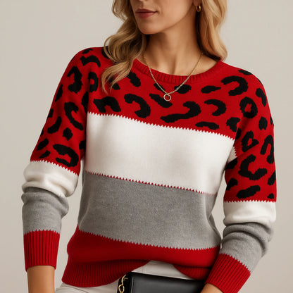 CYC™ Urban Leopard Knit Sweater