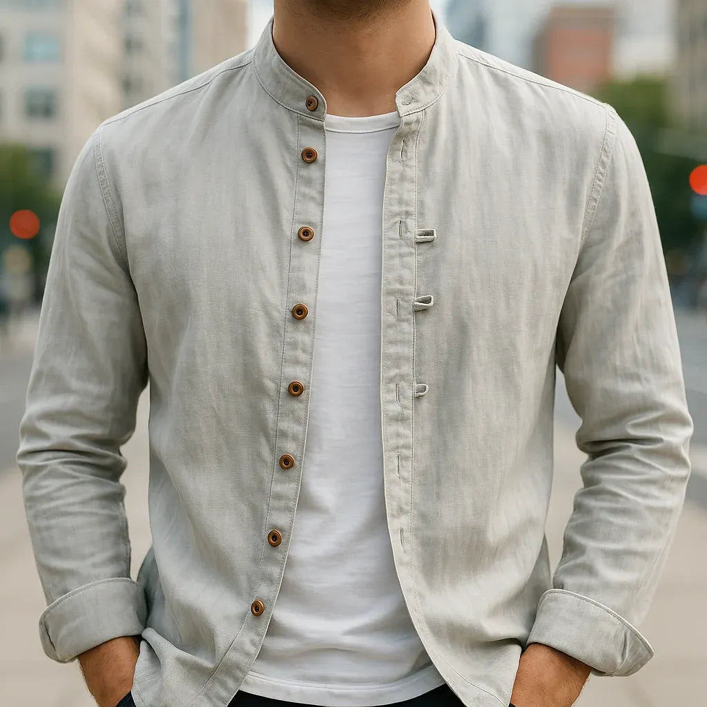 Cyc - chemise en coton en lin japonais