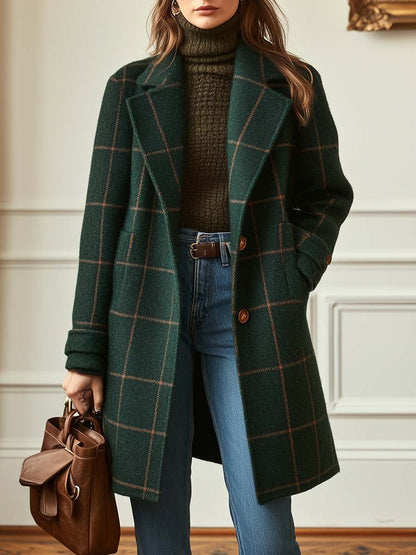 CYC™ Cambridge Wool Check Coat