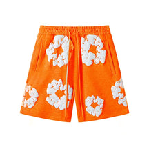 Denim Tears Summer Niche Pure Cotton Beach Casual Shorts Couple T-shirt Shorts décontractés à la mode